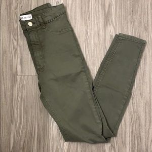 Zara high waisted jeans size 6